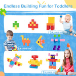 Load image into Gallery viewer, Cossy Magnetic Cube Blocks 56 PCs Set