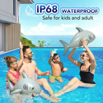 Load image into Gallery viewer, SOLPEX Solar Floating Pool Lights Shark Shape (Set of 2)