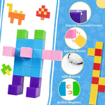 Load image into Gallery viewer, Cossy Magnetic Cube Blocks 56 PCs Set