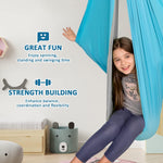 Load image into Gallery viewer, OUTREE Sensory Swing, Double Layer Therapy Swing with 360° Swivel Hanger, Healing & Relaxing Cuddle Sensory Swing for Kids and Adults with Autism, ADHD, Sensory Processing Disorder