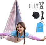 Load image into Gallery viewer, OUTREE Sensory Swing, Double Layer Therapy Swing with 360° Swivel Hanger, Healing & Relaxing Cuddle Sensory Swing for Kids and Adults with Autism, ADHD, Sensory Processing Disorder