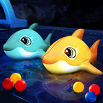 Load image into Gallery viewer, SOLPEX Solar Floating Pool Lights Shark Shape (Set of 2)