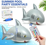 Load image into Gallery viewer, SOLPEX Solar Floating Pool Lights Shark Shape (Set of 2)