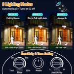 Load image into Gallery viewer, Solar Flood Light Outdoor Motion Sensor with Remote Control