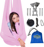 Load image into Gallery viewer, OUTREE Sensory Swing for Kids with 360° Swivel Hanger, Indoor Therapy Swing Great for Autism, ADHD, Sensory Processing Disorder, and Autistic Children