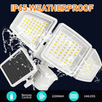 Load image into Gallery viewer, Solar Flood Light Outdoor Motion Sensor with Remote Control