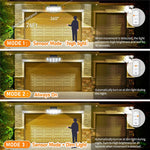 Load image into Gallery viewer, Solar Motion Sensor Security Lights with Remote Control