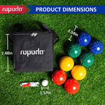 Load image into Gallery viewer, Ropoda 90mm Bocce Ball Set with 8 Balls