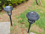 Load image into Gallery viewer, GigalumiLife Solar Lights for Outside, Solar Outdoor Path Lights, Garden Lights Waterproof, Solar Powered Landscape Lighting for Yard, Garden, Pathway, Patio, Porch, Walkway, Driveway, 2 Pack(Cold White)