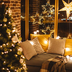 Load image into Gallery viewer, Gigalumi Christmas Window Star Lights Warm White(Set of 3)