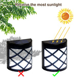 Load image into Gallery viewer, GIGALUMI Garden Solar Wall & Fence Lights (Set of 4 or 8)