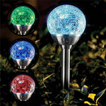 Load image into Gallery viewer, Gigalumi Solar Ball Shape Garden Lights (Set of 3)