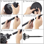 Load image into Gallery viewer, Solpex Stainless Finished Solar Garden and Path Lights – Warm White (Set of 6)