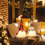 Load image into Gallery viewer, Gigalumi Lighted Christmas Gnome Santa (Set of 2)