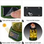 Load image into Gallery viewer, GIGALUMI Solar Gnome Garden Statue Outdoor-Warm White (Set of 2)