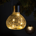 Load image into Gallery viewer, Solar Hanging Lights, Outdoor Christmas Decorations for Lawn and Garden - Warm White(Set of 4)