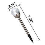 Load image into Gallery viewer, Gigalumi Solar Ball Shape Garden Lights (Set of 3)