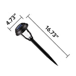 Load image into Gallery viewer, Gigalumi Solar Classic Pathway Lights – Warm White Light (Set of 8)