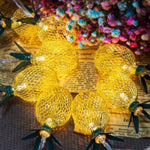 Load image into Gallery viewer, Gigalumi Pineapple String Light – Battery Powered