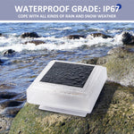 Load image into Gallery viewer, Solpex 30 LED Solar Fence Post Light -Warm White (Set of 2 or 6)