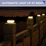 Load image into Gallery viewer, Solpex 30 LED Solar Fence Post Light -Warm White (Set of 2 or 6)