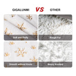 Load image into Gallery viewer, 48 Inches Christmas Tree Skirt (White/Gold)