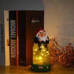 Load image into Gallery viewer, GIGALUMI Solar Gnome Garden Statue Outdoor-Warm White (Set of 2)