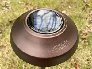 PEVOROS Solar Pathway Lights 6 Pack, Solar Landscape Lights Warm White, Super Bright High Lumen Waterproof Metal Automatic Solar Yard Lights for Path, Garden, Lawn, Patio and Walkway 39.99