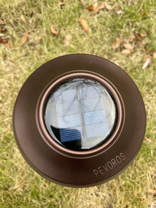 PEVOROS Solar Pathway Lights 6 Pack, Solar Landscape Lights Warm White, Super Bright High Lumen Waterproof Metal Automatic Solar Yard Lights for Path, Garden, Lawn, Patio and Walkway 39.99