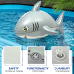 Load image into Gallery viewer, SOLPEX Solar Floating Pool Lights Shark Shape (Set of 2)
