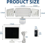 Load image into Gallery viewer, Solar Flood Light Outdoor Motion Sensor with Remote Control
