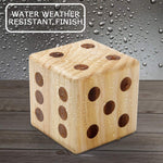 Load image into Gallery viewer, Ropoda 3.5&quot; Giant Wooden Yard Dice Set
