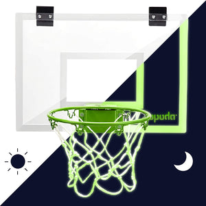 Ropoda Mini Basketball Hoop - Glow in The Dark