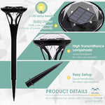 Load image into Gallery viewer, Solpex Solar Diamond Pathway Lights
