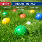 Load image into Gallery viewer, Ropoda 90mm Bocce Ball Set with 8 Balls
