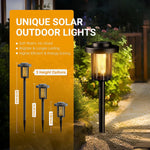 Load image into Gallery viewer, Solar Pathway Lights Outdoor, Bright Solar Outdoor Lights 2/6/8 Pack
