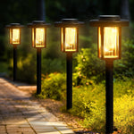 Load image into Gallery viewer, Solar Pathway Lights Outdoor, Bright Solar Outdoor Lights 2/6/8 Pack
