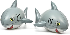 SOLPEX Solar Floating Pool Lights Shark Shape (Set of 2)