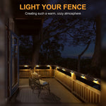 Load image into Gallery viewer, Solpex Solar Outdoor Lights for Deck Porch Stair Railings
