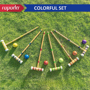 Ropoda Six-Player Croquet Set