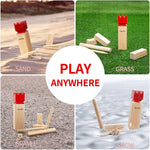 Load image into Gallery viewer, Ropoda Kubb Game Premium Set
