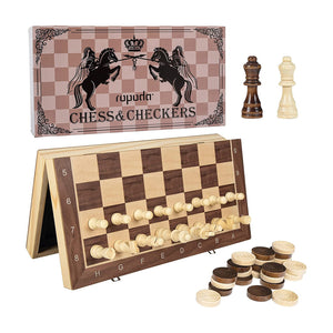 Ropoda Magnetic Chess Set, 15"