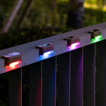 Load image into Gallery viewer, Solpex Solar Deck Lights – Warm White/RGB Light (Set of 12/16)
