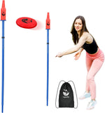 Load image into Gallery viewer, Ropoda Outdoor Games-Flying Disc Game Set, Fun Bottle Drop Yard Games with Friend and Family, Portable Disc Toss Game for Lawn and Beach (Polish Horseshoes)
