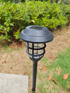 GigalumiLife Solar Lights for Outside, Solar Outdoor Path Lights, Garden Lights Waterproof, Solar Powered Landscape Lighting for Yard, Garden, Pathway, Patio, Porch, Walkway, Driveway, 2 Pack(Cold White)