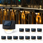 Load image into Gallery viewer, Gigalumi warm white solar fence lights
