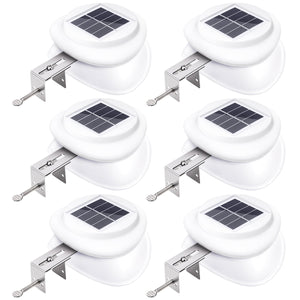 Solpex Solar Gutter Lights Outdoor (Set of 6)