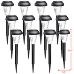 Load image into Gallery viewer, Modern Style Solar-Powered Pathway Lights (Set of 12)
