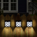 Load image into Gallery viewer, GIGALUMI Garden Solar Wall &amp; Fence Lights (Set of 4 or 8)
