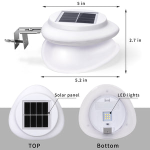 Solpex Solar Gutter Lights Outdoor (Set of 6)